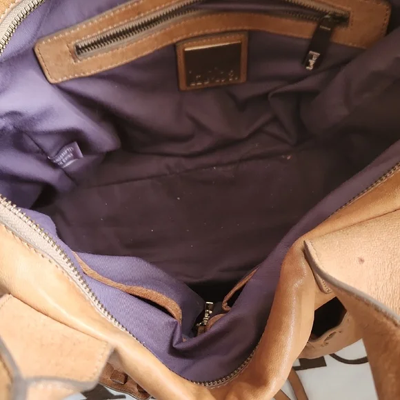 Kooba Tan Leather Tote Bag - Picture 2 of 7